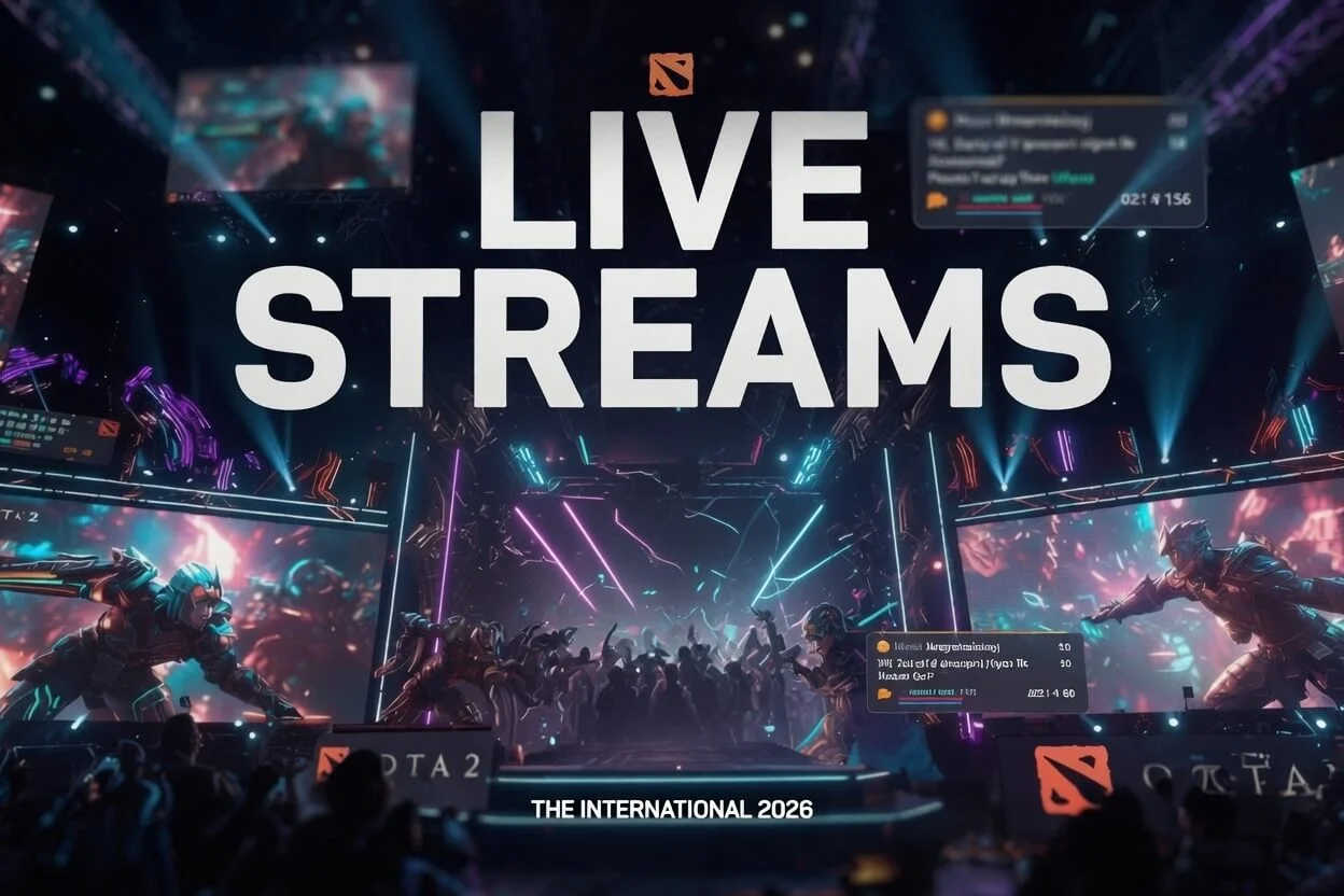 Прямые эфиры чемпионата Dota 2 в Шанхае